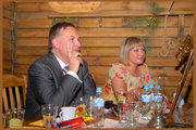 Prezes Oleofarmu Leszek Stanecki i Katarzyna Suchoszek-Łukaniuk