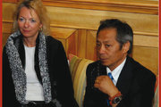 Cordula Schaefer i dr Tsering Palden Taksham